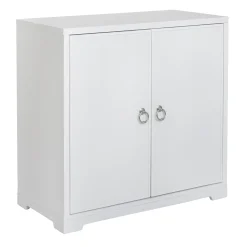 * Providence Clara White 2-Door Cabinet Opening Sales< Cabinets & Chests