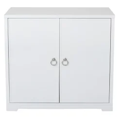 * Providence Clara White 2-Door Cabinet Opening Sales< Cabinets & Chests