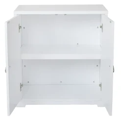 * Providence Clara White 2-Door Cabinet Opening Sales< Cabinets & Chests