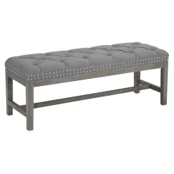 * Providence Ferdinand Bench, Grey Gift Selection< Stools & Benches