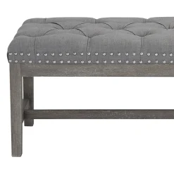 * Providence Ferdinand Bench, Grey Gift Selection< Stools & Benches