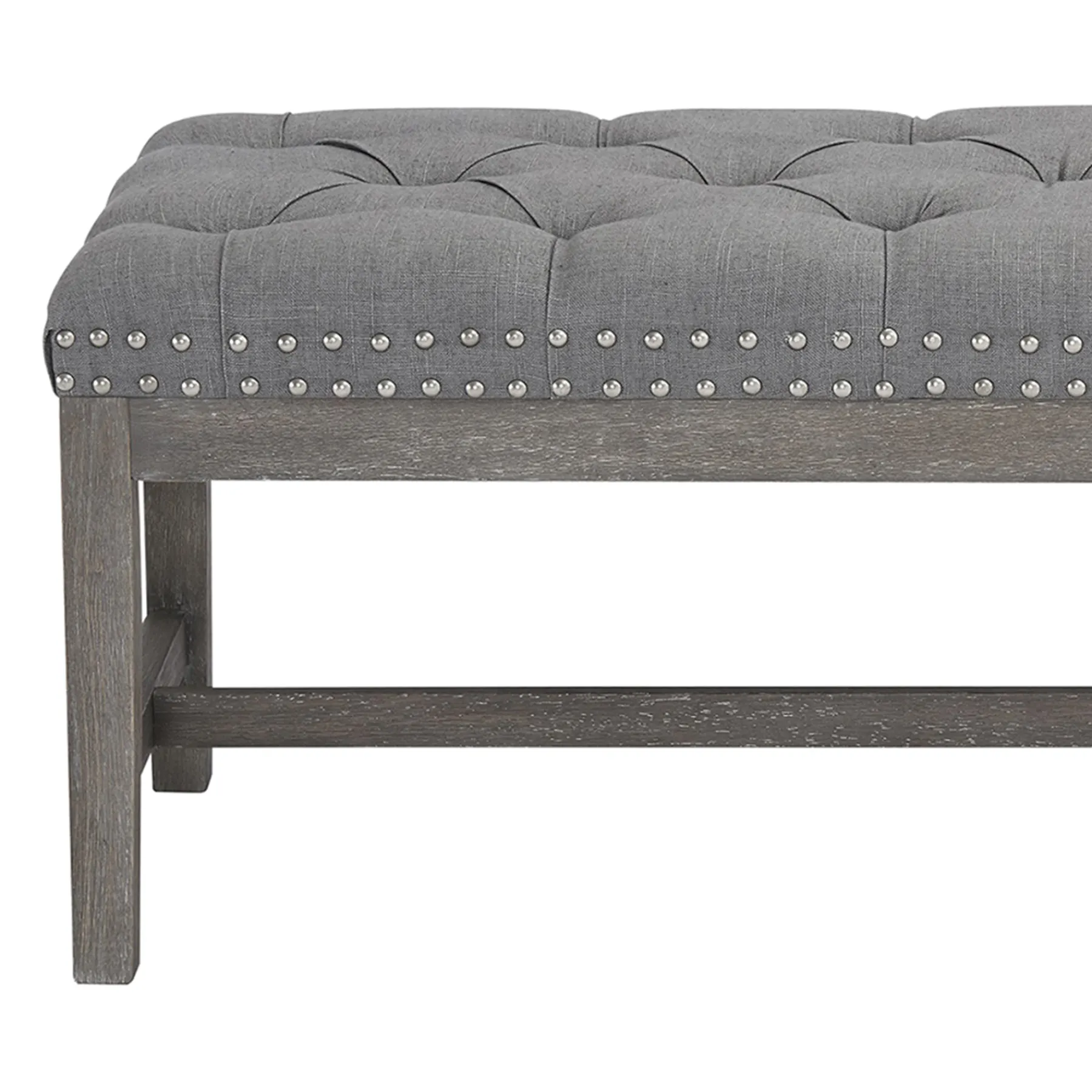 * Providence Ferdinand Bench, Grey Gift Selection< Stools & Benches