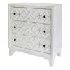 * Providence Lorie White 3-Drawer Cabinet Discount Online< Cabinets & Chests