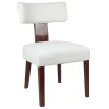 * Providence Presley T-Back Dining Chair, White Discount< Dining Chairs & Benches