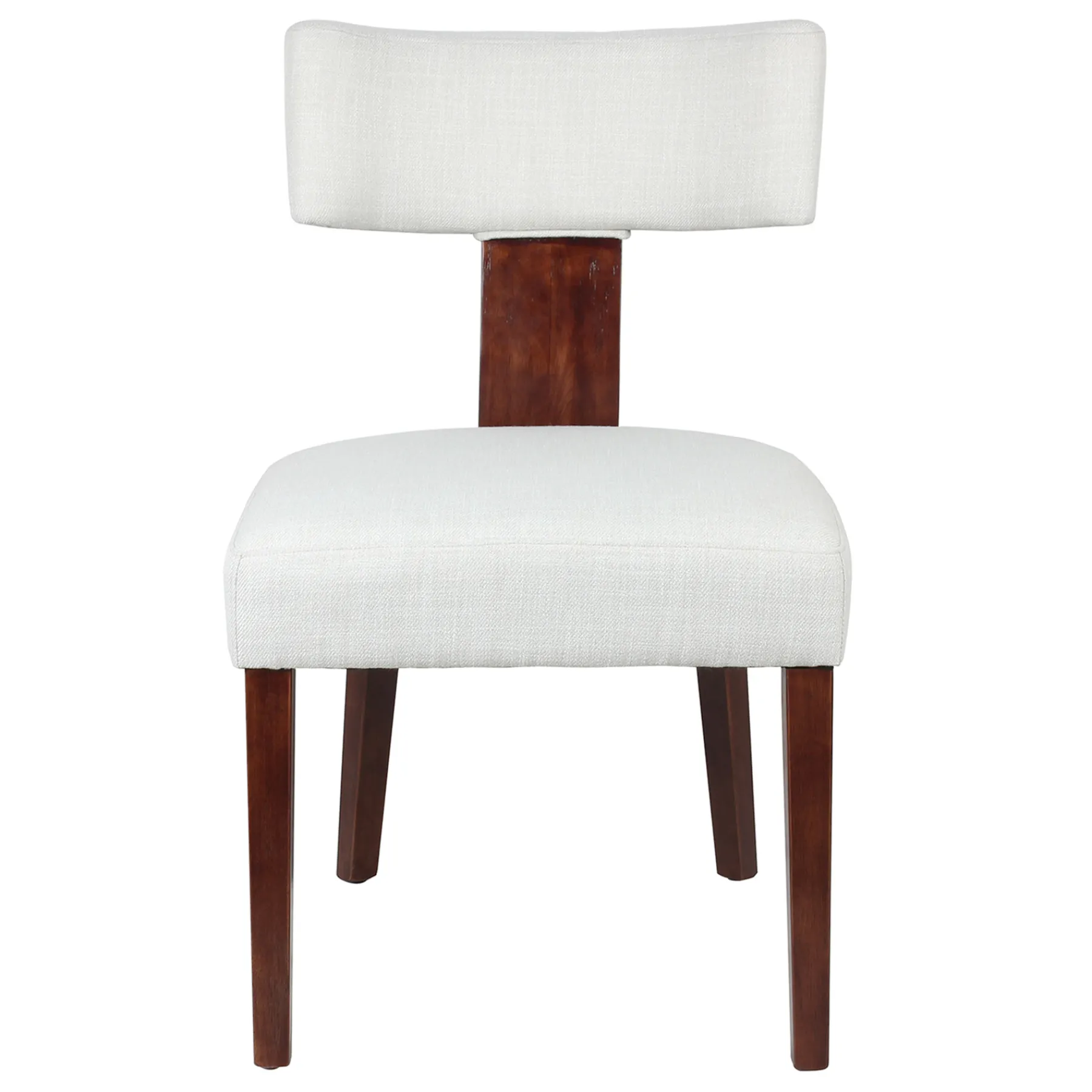 * Providence Presley T-Back Dining Chair, White Discount< Dining Chairs & Benches