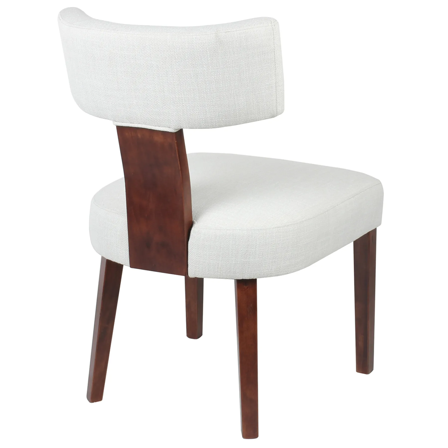 * Providence Presley T-Back Dining Chair, White Discount< Dining Chairs & Benches