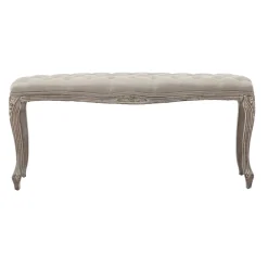 * Providence Simone Grey Bench, Kd Clearance< Stools & Benches
