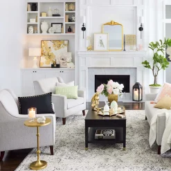 * Providence Wells Accent Chair, Light Grey Opening Sales< Accent Chairs