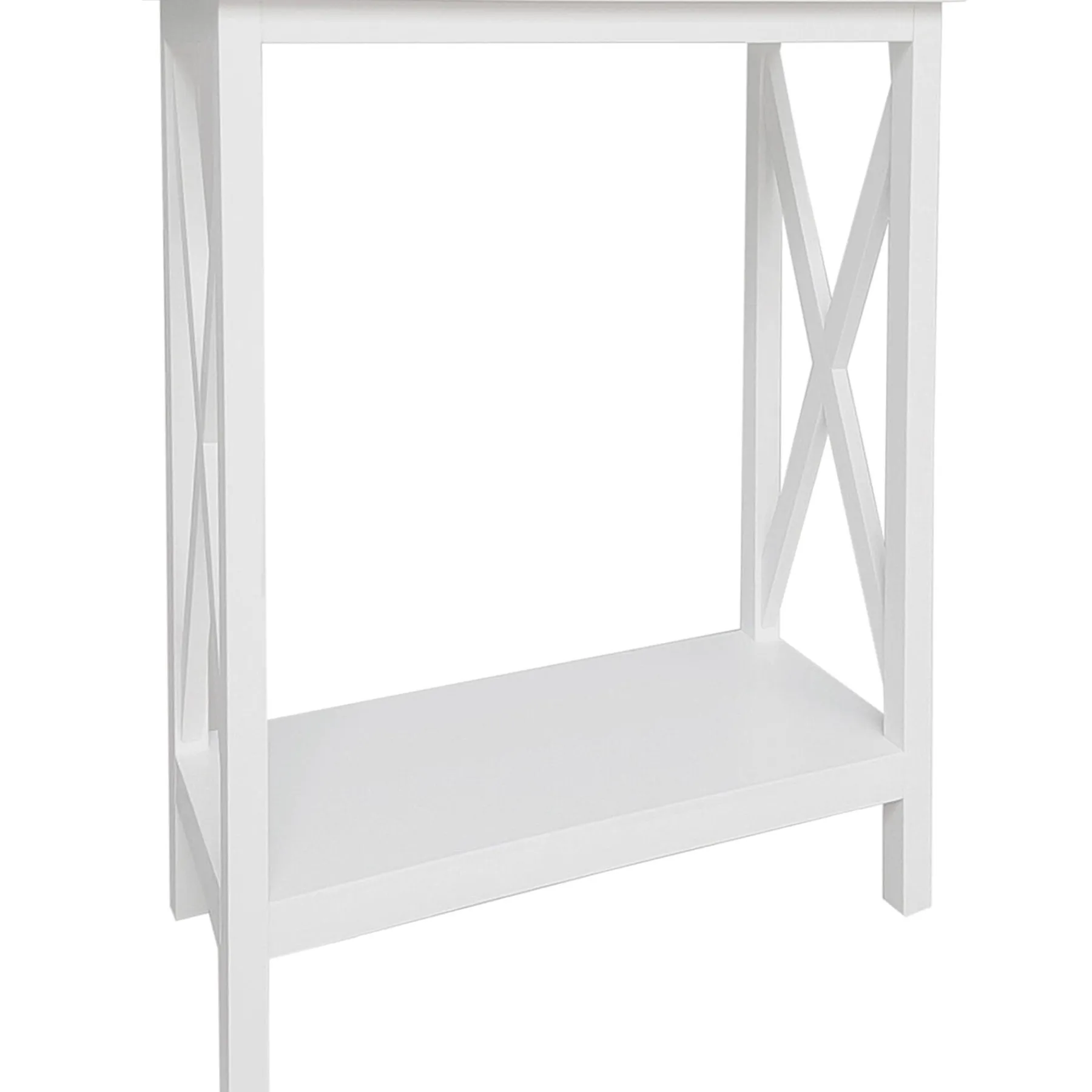 * Providence White Xavier Console End Table, 30 Less Expensive< Entryway Furniture