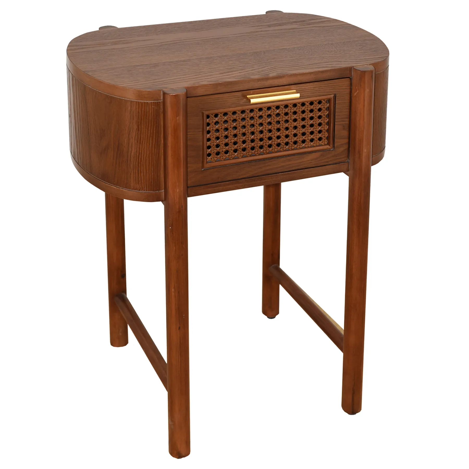* Reston Round-Corner End Table Premium< Coffee & End Tables