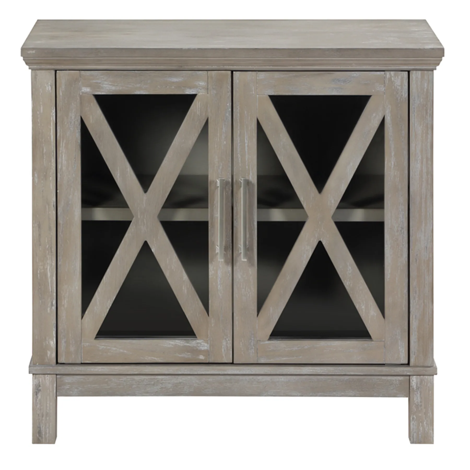 * Rowan 2-Drawer Grey Cabinet Flash Sale< Cabinets & Chests