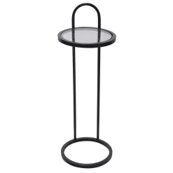 * Salem Drink Table, Black Less Expensive< Accent Tables
