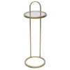 * Salem Drink Table, Gold Discount Online< Accent Tables