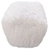 * Sammy Shag Pouf, Ivory Opening Sales< Ottomans & Poufs