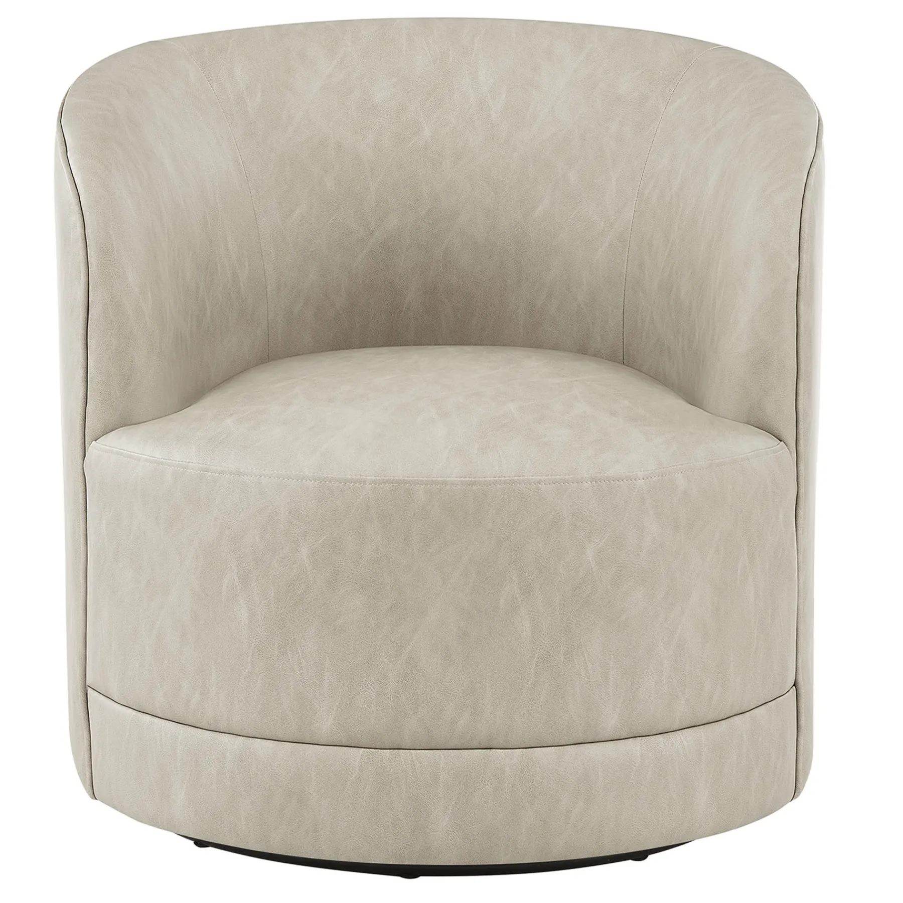 * Sawyer Swivel Chair, Grey Discount< Accent Chairs