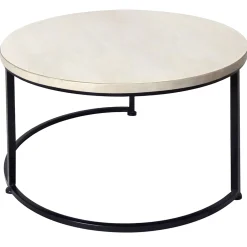 * Square Wood Top Plant Stand With Brown Twist Metal Leg, Large Discount Online< Plant Stands