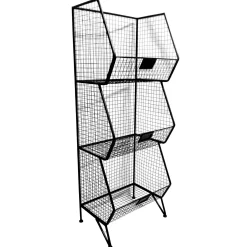 * 3-Tier Mesh Shelf Online Discount< Baker'S Racks & Bar Carts