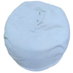 * Tiny Dreamers Kids Plush Bean Bag, Blue Flash Sale< Ottomans & Poufs