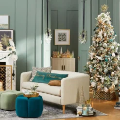 * Tracey Boyd Everly Loveseat Sofa Exquisite Gifts< Sofas & Settees & Loveseats