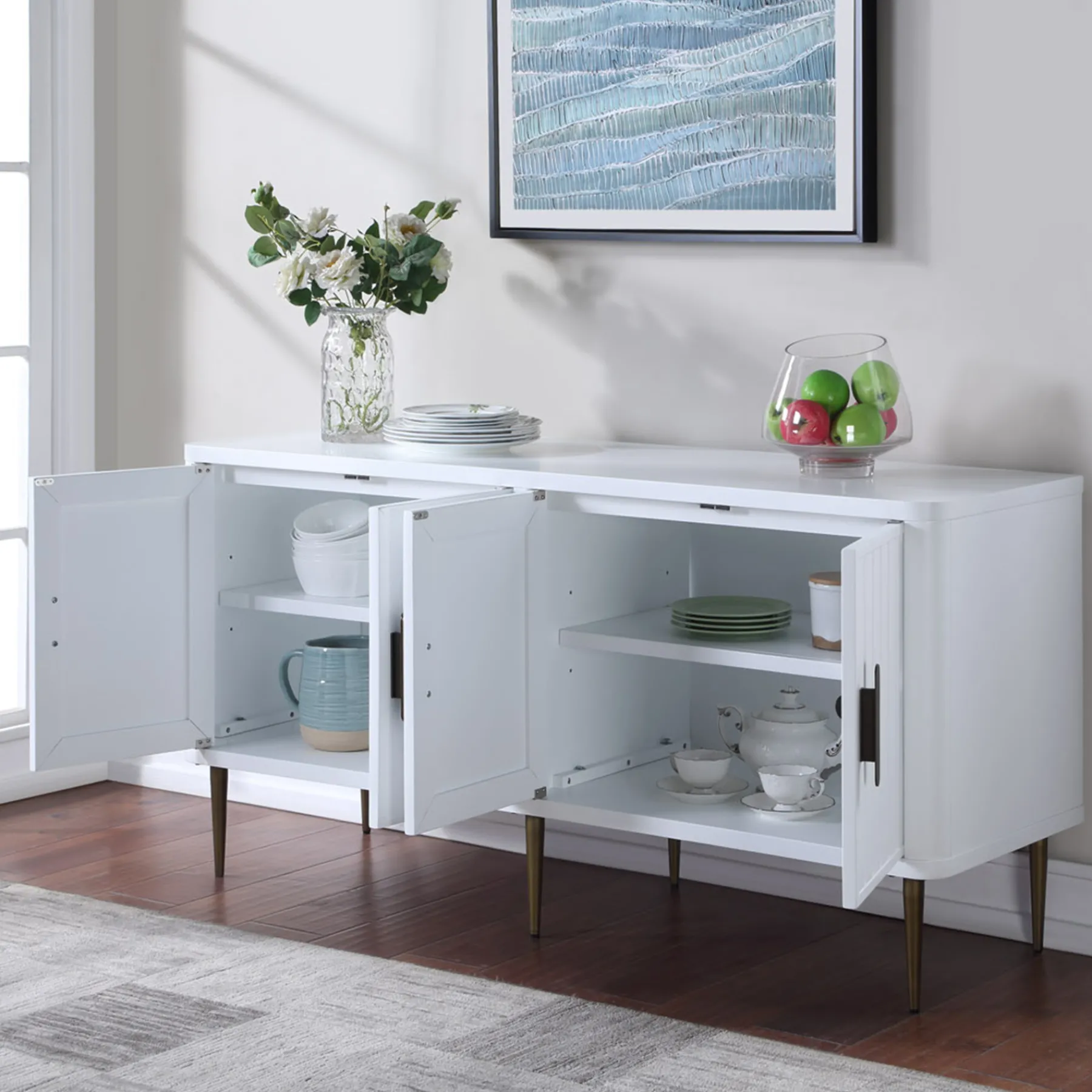 * Tracey Boyd Ribbera Buffet Cabinet Cheaper< Cabinets & Chests