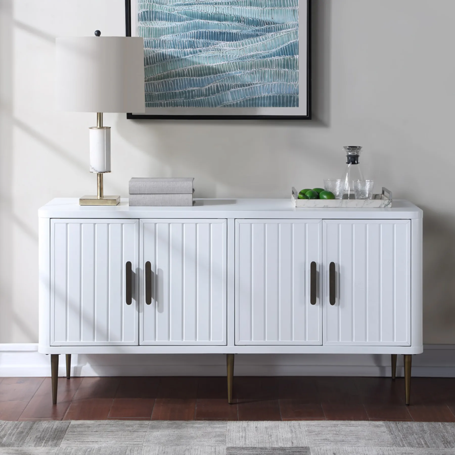 * Tracey Boyd Ribbera Buffet Cabinet Cheaper< Cabinets & Chests