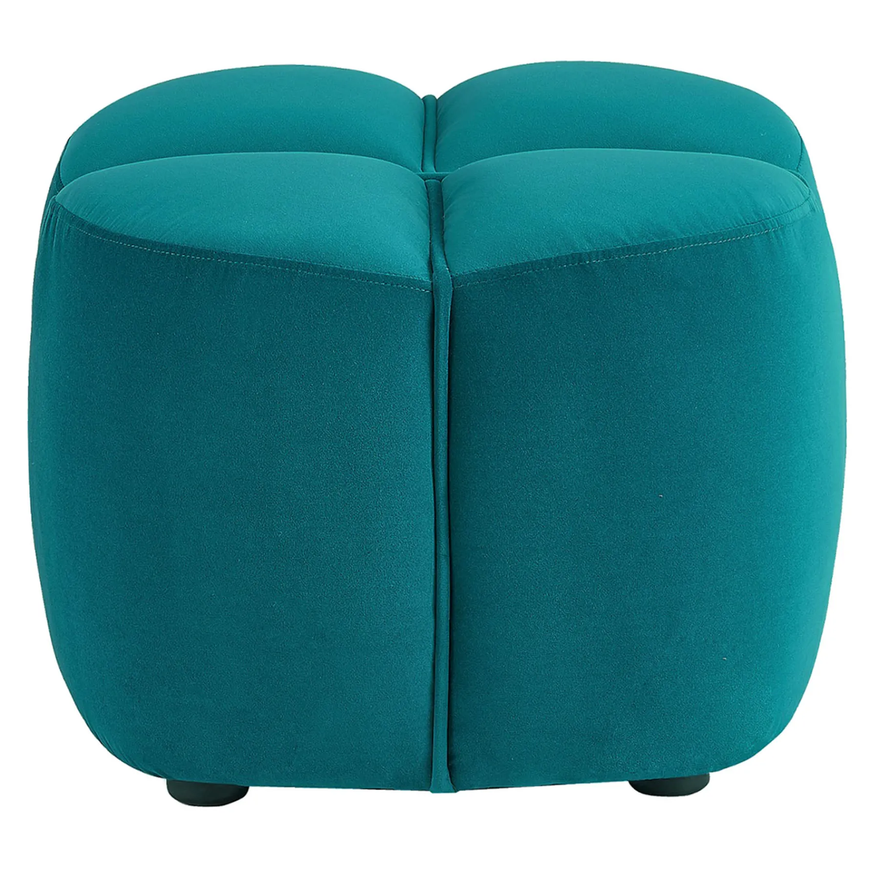 * Tracey Boyd Teal Ottoman Gift Selection< Ottomans & Poufs