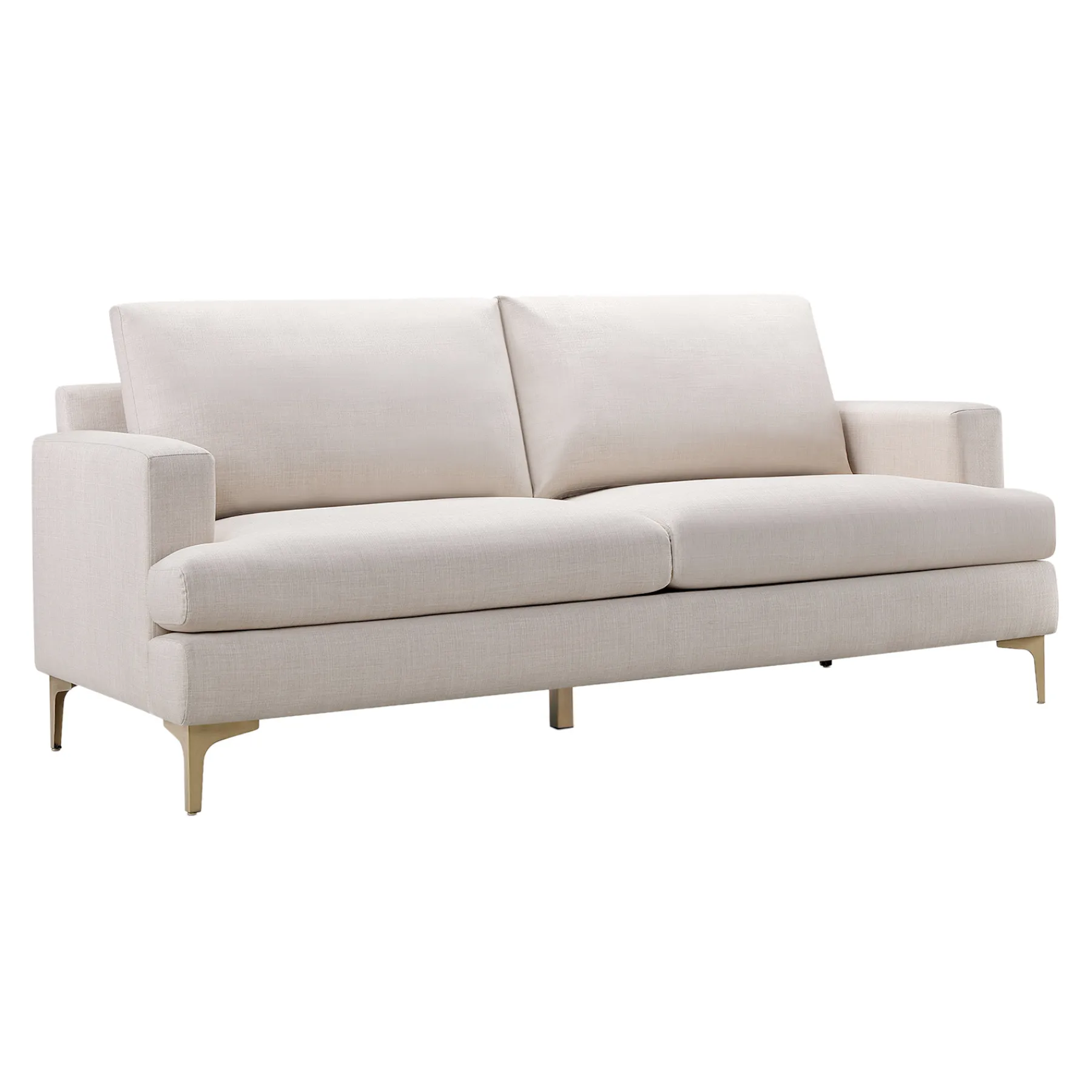 * Tribeca Ivory Upholstered Sofa Opening Sales< Sofas & Settees & Loveseats