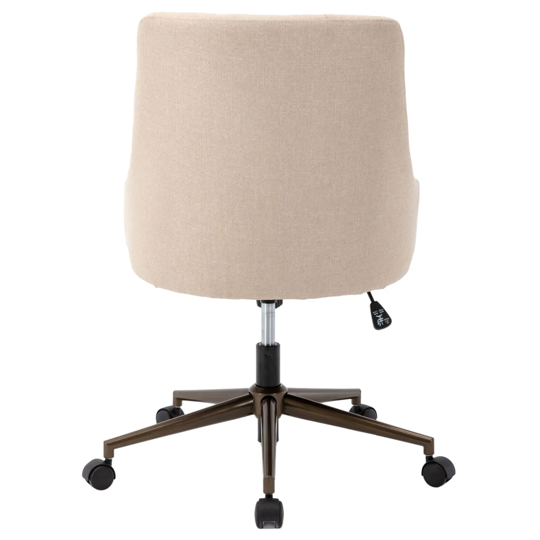 * Tufted Cream Adjustable Office Chair Promotion< Office