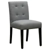 * Tufted Dining Chair, Grey Flash Sale< Dining Chairs & Benches