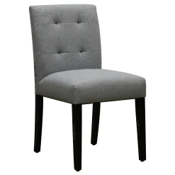* Tufted Dining Chair, Grey Flash Sale< Dining Chairs & Benches