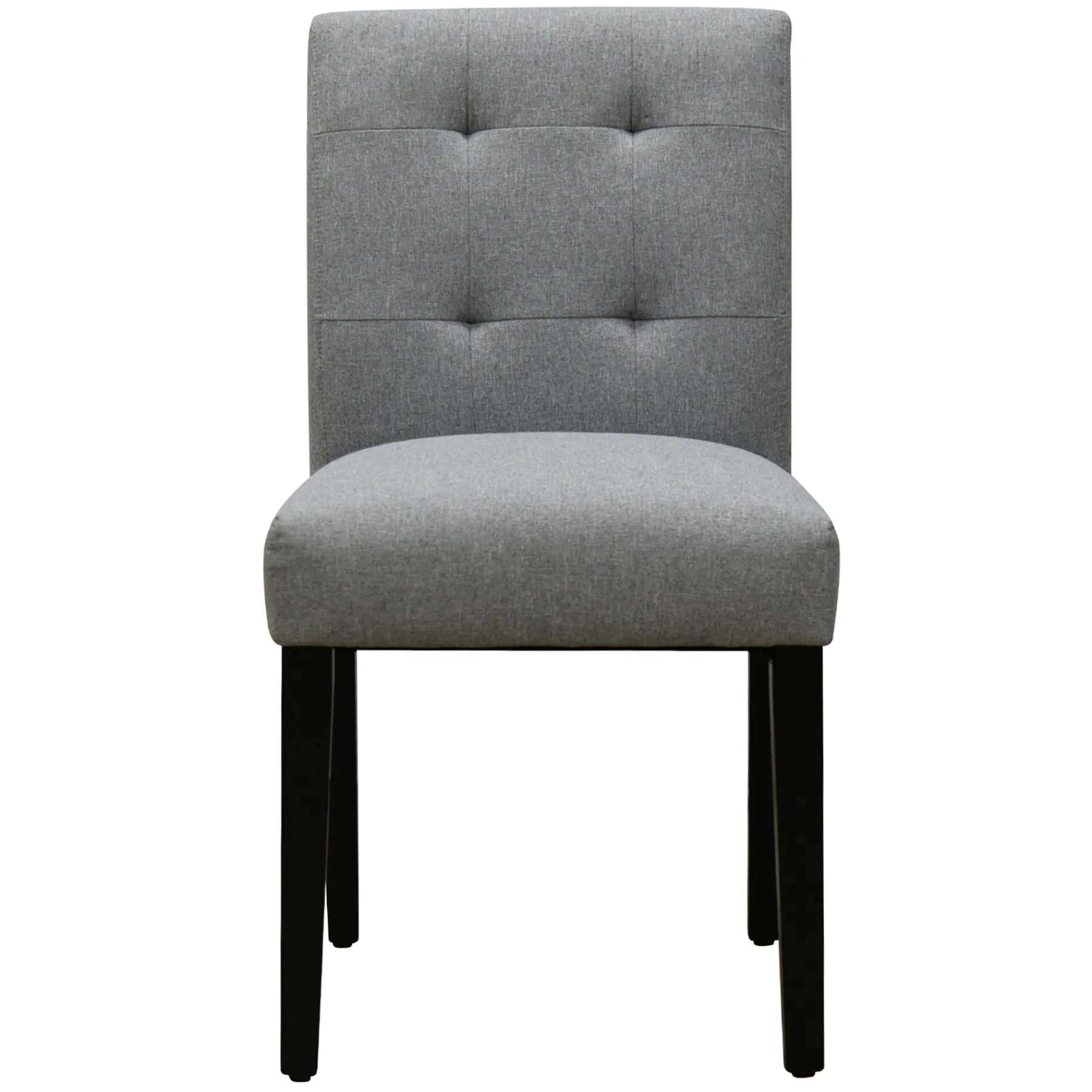 * Tufted Dining Chair, Grey Flash Sale< Dining Chairs & Benches