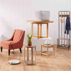 * Ty Pennington Abaca Stool Clearance< Ottomans & Poufs