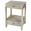 * Ty Pennington Newport Driftwood Accent Table Premium< Accent Tables