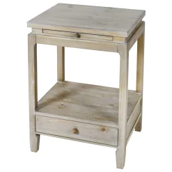 * Ty Pennington Newport Driftwood Accent Table Premium< Accent Tables