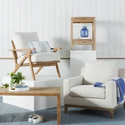 * Ty Pennington Wooden Arm Chair Good Quality< Accent Chairs