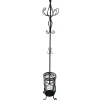 * Victorian Style Metal Coat Rack With Black Finish, 73 Flash Sale< Baker'S Racks & Bar Carts