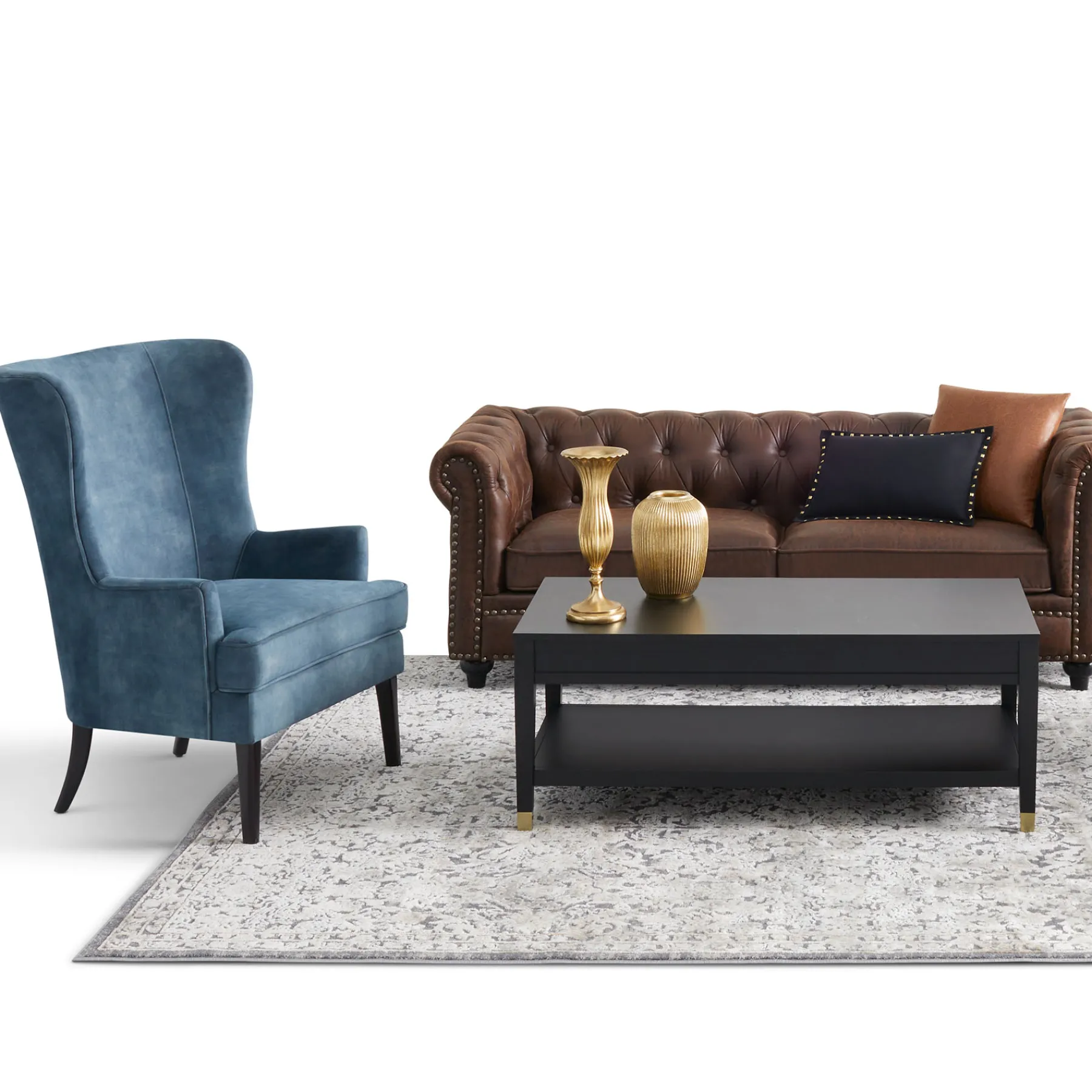 * Witney Wingback Chair Bargain Sale< Accent Chairs