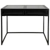 * 40X30 Blk Mtl Display Console Opening Sales< Entryway Furniture