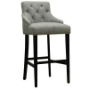 * York Upholstered Barstool, Kd Exquisite Gifts< Barstools