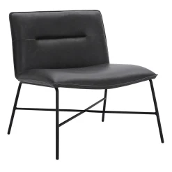 * Zoey Accent Chair, Black Cheaper< Accent Chairs