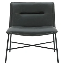 * Zoey Accent Chair, Black Cheaper< Accent Chairs