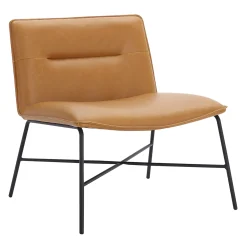 * Zoey Accent Chair, Camel Exquisite Gifts< Accent Chairs