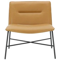 * Zoey Accent Chair, Camel Exquisite Gifts< Accent Chairs